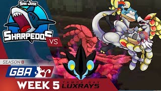 GBA S8W5: SJ Sharpedos (2-2) vs. Tampa Bay Luxrays (3-1) [monotooi]