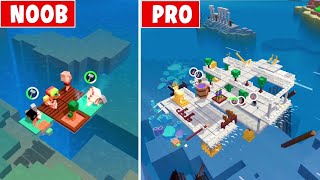 Noob vs Pro - Idle Ark: Build at Sea screenshot 3