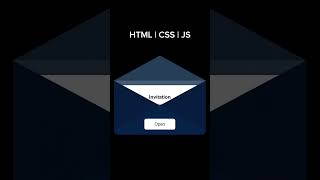 wedding invitation card use | HTML | CSS | JS#JavaScript #html #css #animation #coding #ai #js #3d