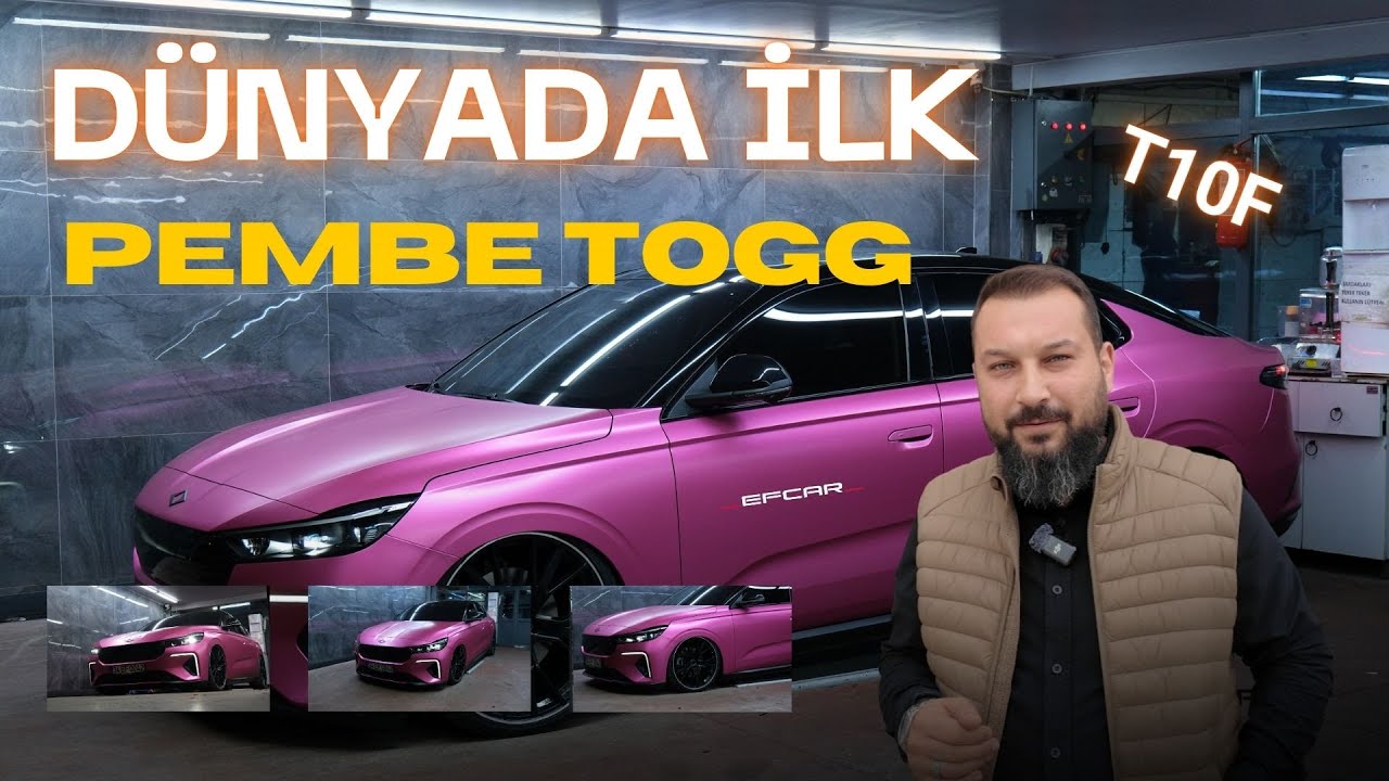 DÜNYADA BİR İLK PEMBE TOGG T10F SEDAN ! (VLOG)