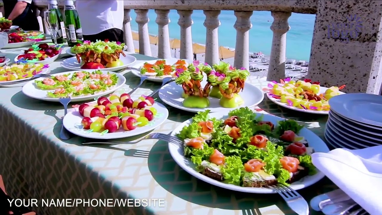 Catering Commercial Video (Ready To Use)