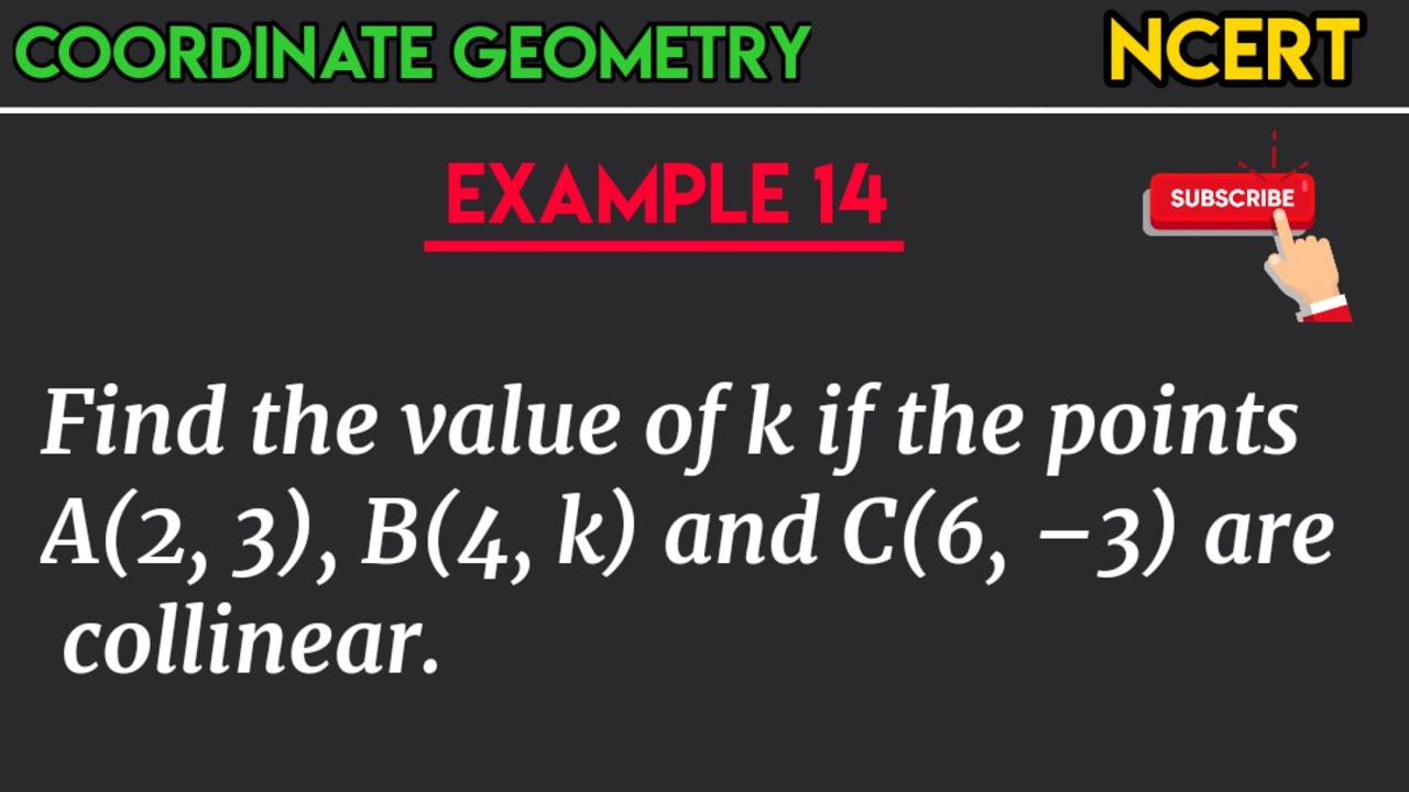 find-the-value-of-k-if-the-points-a-2-3-b-4-k-and-c-6-3-are