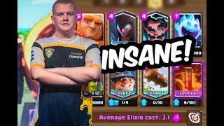 3.1 Miner Giant Grand Challenge deck - Clash Royale Wiki