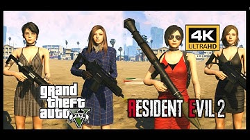 Ada Wong GTA V Mod 4K