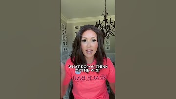 WHAT DO YOU THINK OF THIS WIG? *Smaller / Average cap * Free part * 3 combs *Added extra band * 14