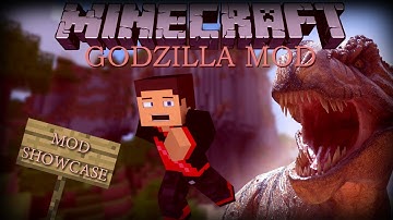 Minecraft: Godzilla Mod (Godzilla, Super Strong Weapon, Armor and More!) Mod Showcase