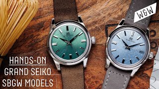 Is this the Perfect Dress Watch? | Grand Seiko SBGW277 & SBGW283 - YouTube