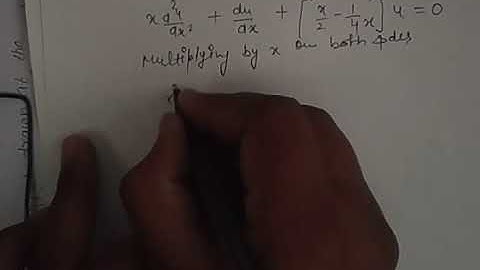 BESSEL EQUATION 2.3¶¶remaining part of 1st question