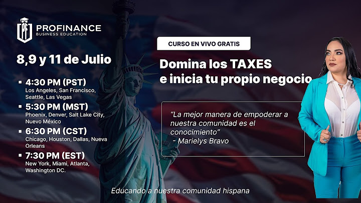 Día 1: Aprende Taxes Desde Cero y Comienza Tu Propio Negocio