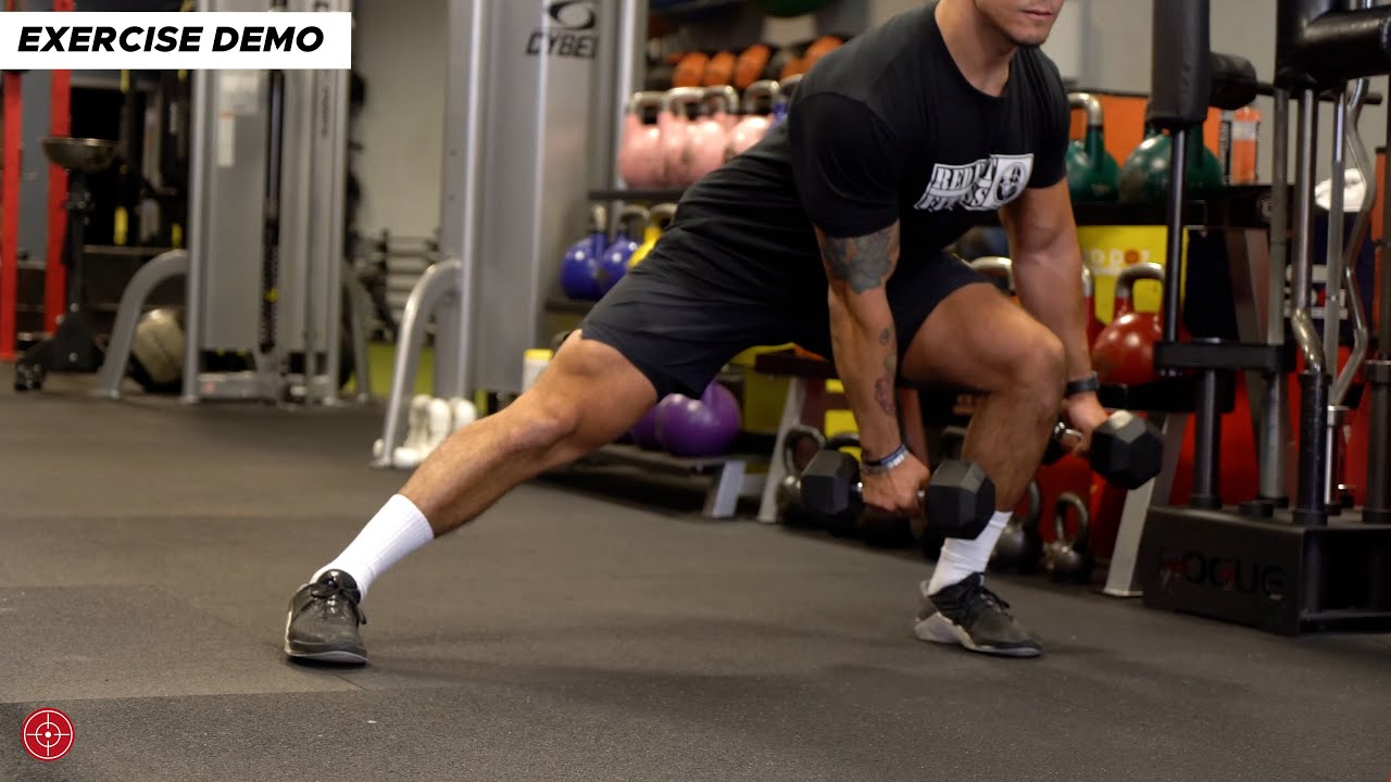 Dumbbell Alternating Lateral Lunge | Exercise Demo - YouTube