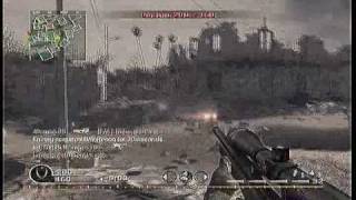 something weird in call of duty 4