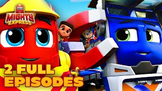 2 FULL EPISODES Clank & Volcano Kablamo - Mighty Express Official