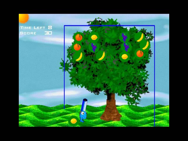 Old Windows game - Fruit Picker (1998) - YouTube