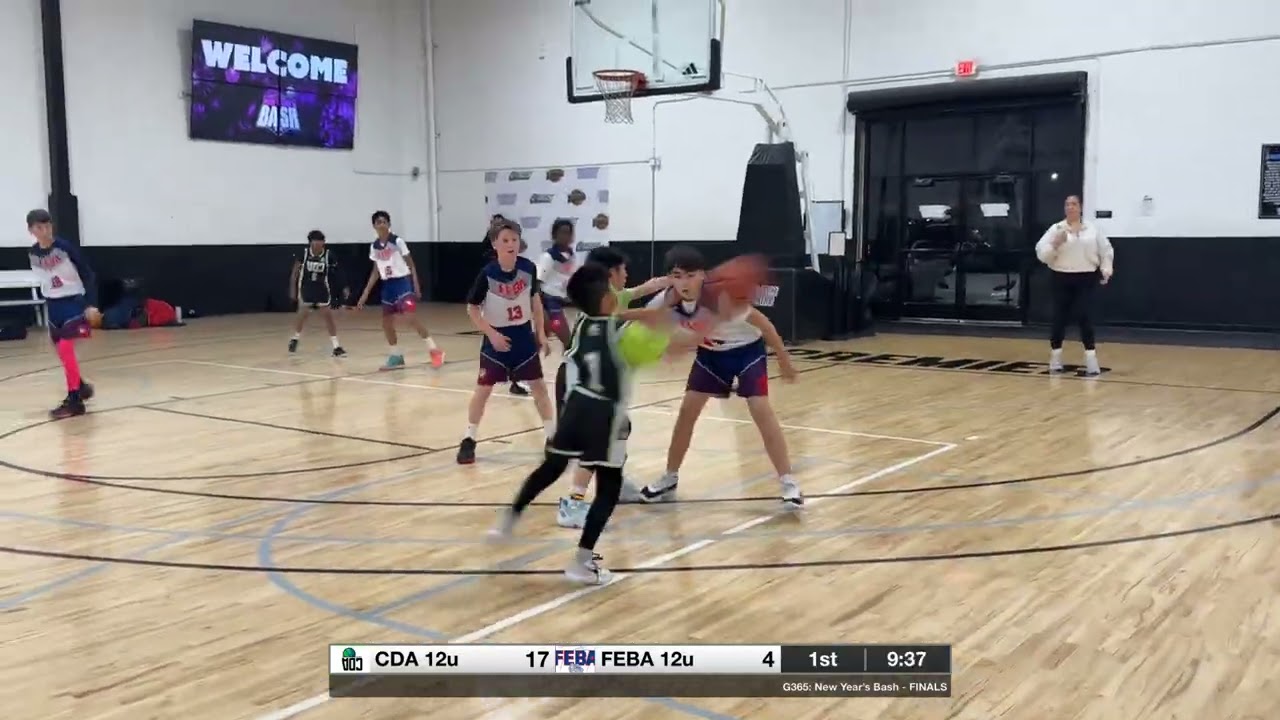 CDA 12u vs. FEBA 12u - FINALS (1/11/26)