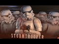 Making a bandai storm trooper kit for the first time