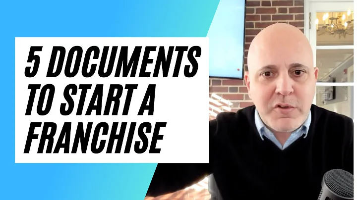 5 Documents to Franchise Your Business