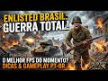 Gameplay CABULOSO em Enlisted! Melhor que Battlefield!