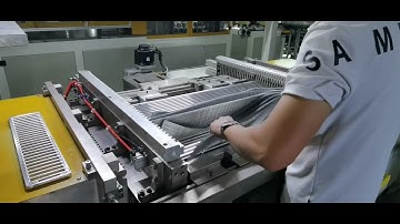 Aluminum Radiator Core Assembly Machine with Upper Compression Function