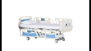 YFD5638K(II)-Five Function Electric ICU Bed