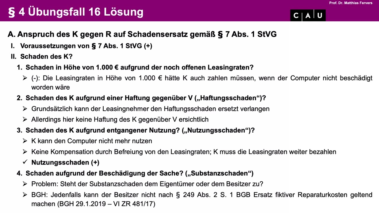 Examenskurs Schuldrecht BT – Folge 17 (Bürgschaft und Schuldbeitritt: Allgemeine Grundsätze)