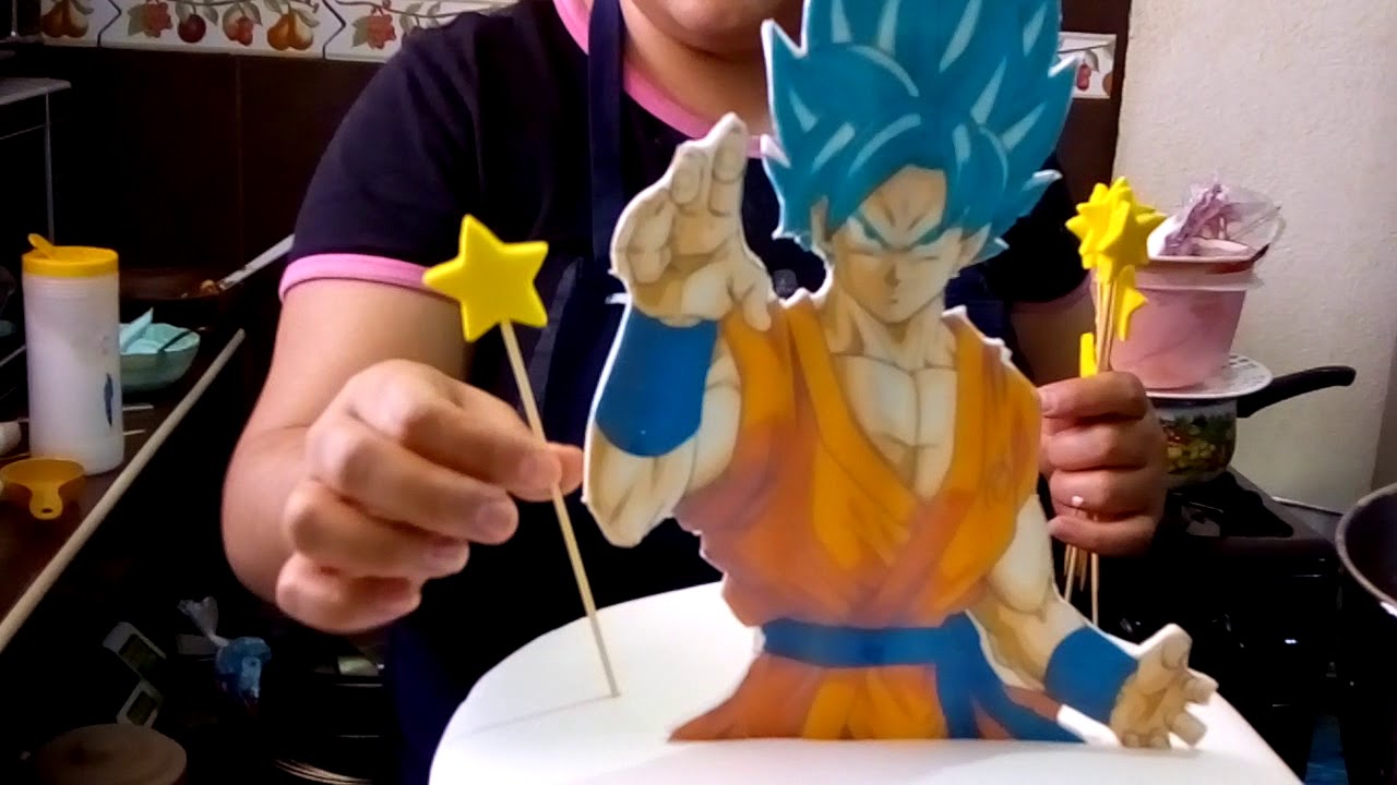 Pastel de goku