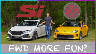 Honda Civic Si vs FRS\/BRZ\/86 - Can FWD Be More Fun Than RWD?