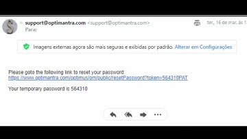 How to reset you password on Optimantra