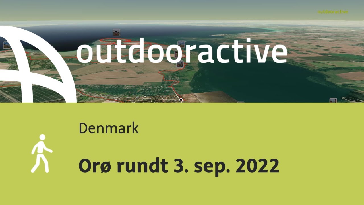 hike in Denmark: Orø rundt 3. sep. 2022 - YouTube