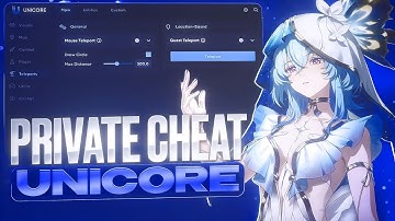 GAMEPLAY SOFTWARE UNICORE on Wuthering Waves Private Cheat/Hack Unicore 2.6 ~ Showcase