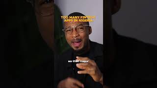 Too many FinTech Startups in Nigeria. Too many FinTech Startups in Nigeria.