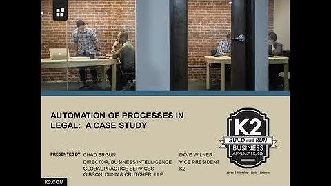 Automation of Processes in Legal: A Case Study