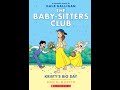 The babysitters club book 6 kristys big day audiobook