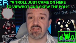 DSP Quits Helldivers To Force Q&A On Dents, Blames Troll For Viewbotting And Skewing Poll