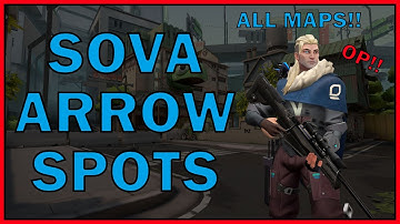 SOVA ARROW SPOTS! Valorant Sova Guide! OP Recon/Sonic Spots!