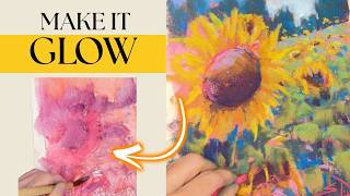 😳 Watch What Happens When I Start With This Underpainting! 🎉 Pastel Painting Tutorial