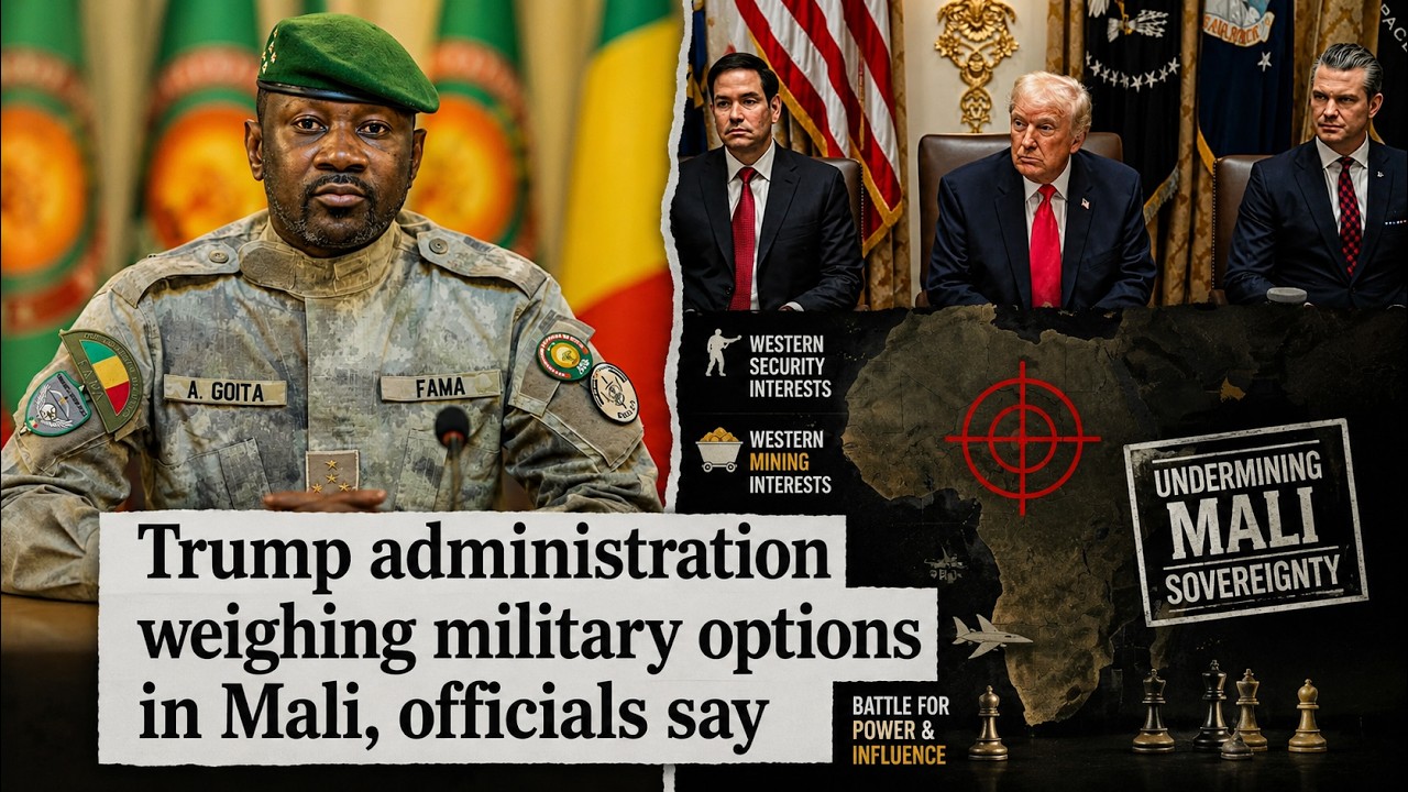 United States Is Considering Military Action in Mali (AES)