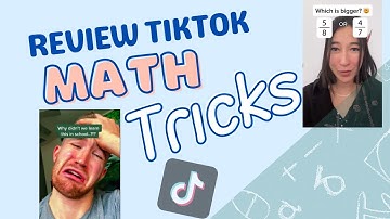 Review Math Tricks on Tiktok | Glad my teachers never taught me these!