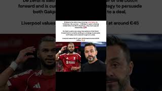 Cody Gakpo Roberto De Zerbi Tottenham Spurs Transfer News Liverpool #premierleague