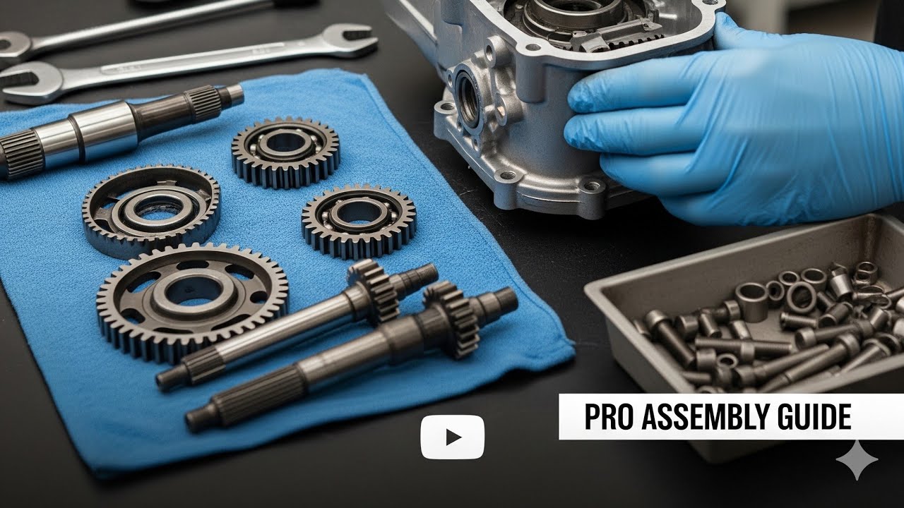 Armado caja cambios boxer ct modelo nuevo la