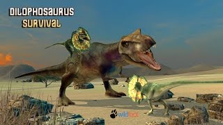 #Dilophosaurus Survival Wild Foot Games Action - iTunes/Android screenshot 4