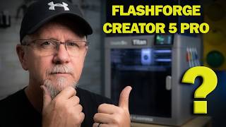 We Spent 200 Hours Testing The Flashforge Creator 5 Pro #3dprinting