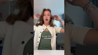 The volume is actually INSANE #hairtok #heatlesscurls #sockcurls #heatlessblowout #heatless