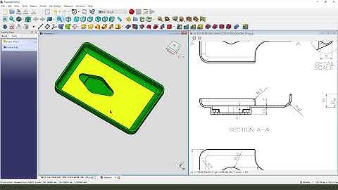 FreeCAD Tutorial for beginners,basic model exercise-91