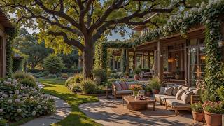 Sunny Garden Path Jazz ☀️ Soft Jazz Piano with Cozy Outdooor Ambience for Work, Study &amp; Relaxation