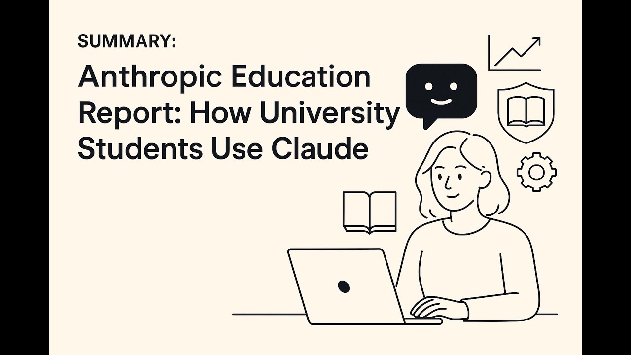 ⁣Deep dive podcast about Anthropic Education Report: How University Students Use Claude