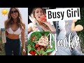 Healthy Hacks For A Busy Schedule! Fit Girl Habits