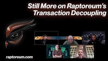 Still MORE on Raptoreum Transaction Decoupling w/ RTM