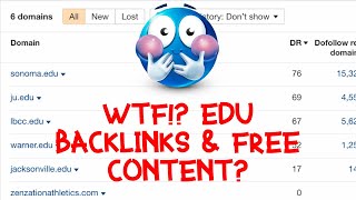 🤑 Blackhat EDU backlinks made EASY + FREE UNIQUE CONTENT WITH IT