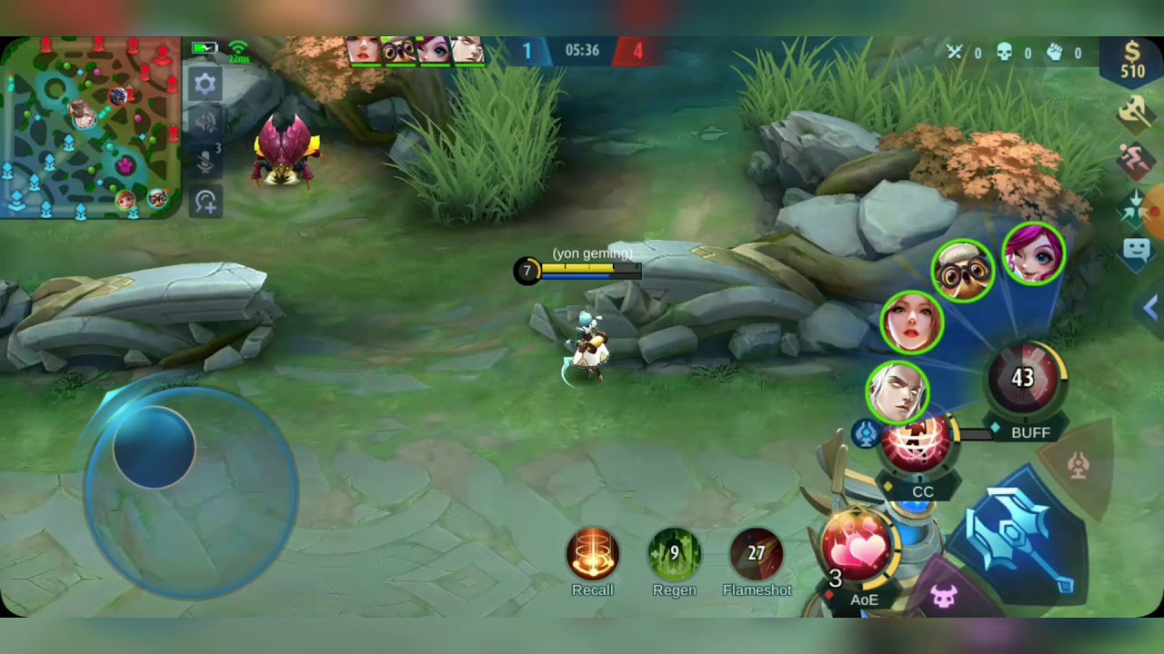 Mobile legends,WTF meta support,,prank lawan pake support auto bingung🤣🤣