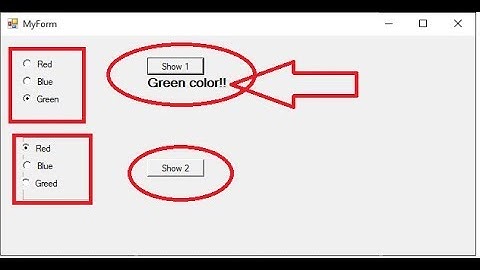 Radio button for c++ application GUI using visual studio 2013